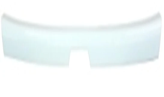BUMPER CENTER UPPER(S) 17-ON(MAT-WHITE)